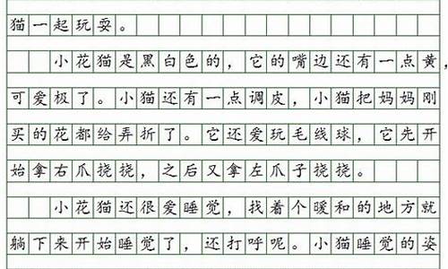 小学生三年级日记300字_小学生三年级日记