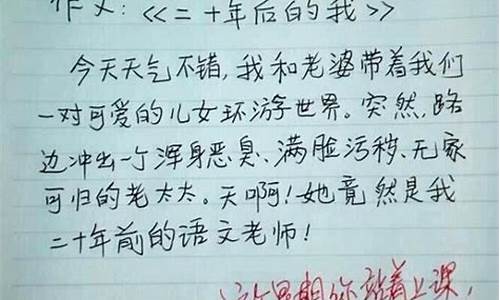 20年后的我作文200_20年后的我作文200字